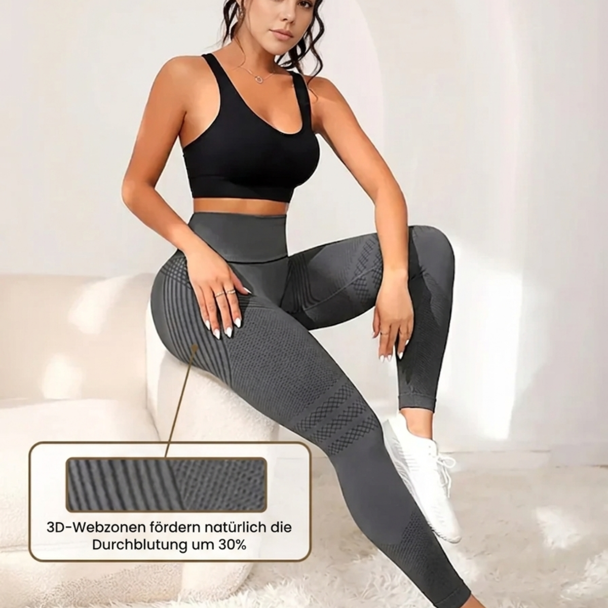 Leggings Anti Cellulite mit 3D-Technologie